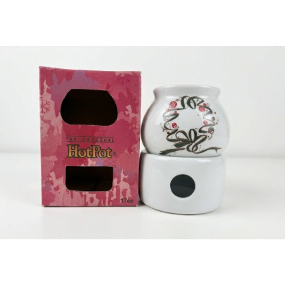 Sirius Enterprises 1985 Original HotPot Holiday Ceramic Mug Cup in Box Vintage